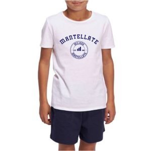 T-Shirt Bianca Manica Corta